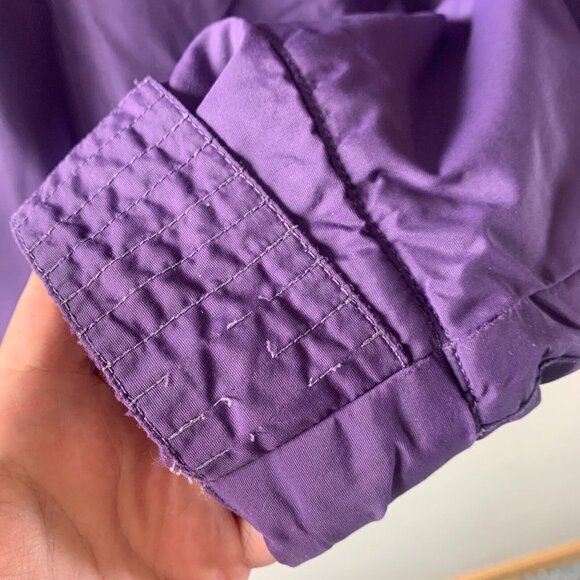 Burton Dryride Ski Snowboard Jacket Coat w/hood Women's Sz M Purple Cool Flavors - Picture 14 of 15